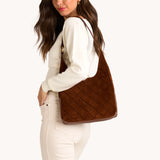 Hammitt Tim in Chocolate Diamond Suede