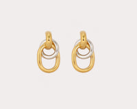 Petite Moments Hooked Chain Earrings