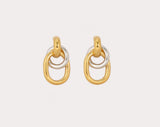 Petite Moments Hooked Chain Earrings