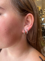 Iishii Designs Waterproof Two-Tone Huggie Earring