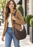 Haute Shore Rowe Sling Bag Woven in Java
