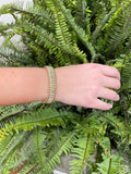 Iishii Designs Metal Ribbed Flexible Cuff Bracelet
