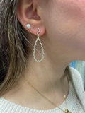 Iishii Designs Teardrop Drop Special Occasion Earrings