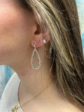 Iishii Designs Teardrop Drop Special Occasion Earrings