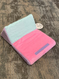 Iscream Bright Hearts Furry Tablet Pillow