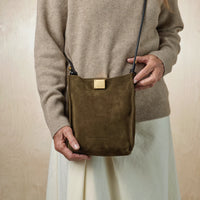 Daniella Lehavi Capri Crossbody in Rifle Green