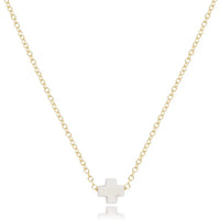 Enewton Egirl 14" Signature Cross Small Necklace