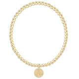 Enewton ecollegiate classic gold 3mm bracelet - Alabama disc