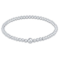 enewton Classic Sterling Silver 4mm Bead Bangle Bracelet