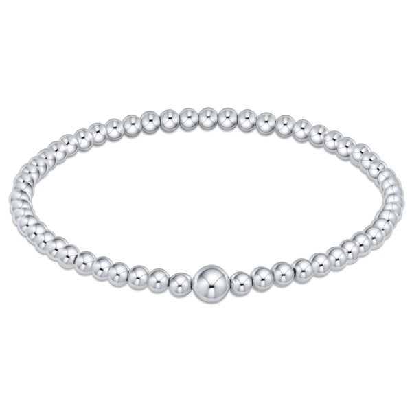 enewton Classic Sterling Silver 4mm Bead Bangle Bracelet