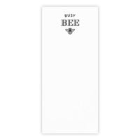 Santa Barbara Notepaper in Acrylic Tray - Busy Bee