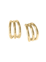 Kinsey Designs Keera Mini Triple Row Hoop Earring