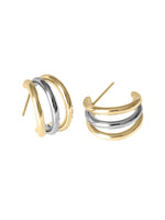 Kinsey Designs Keera Mini Triple Row Hoop Earring