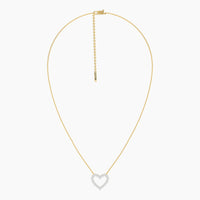 Unmined Lab-Grown Diamonds - Light of the Heart Pendant Necklace in Gold