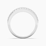 Unmined Lab-Grown Diamonds - Bezel Bold Triple Row Ring