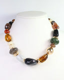 Caroline Hill Rumford Large Stone Necklace