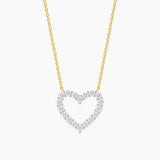 Unmined Lab-Grown Diamonds - Light of the Heart Pendant Necklace in Gold
