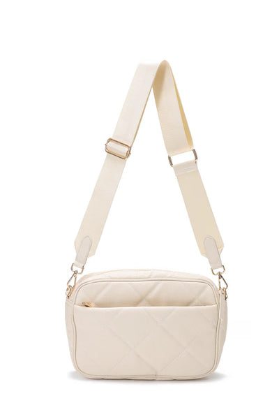 Haute Shore Noa Cargo Camera Crossbody Handbag in Vanilla