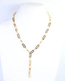 Caroline Hill Clare Clip "Y" Necklace
