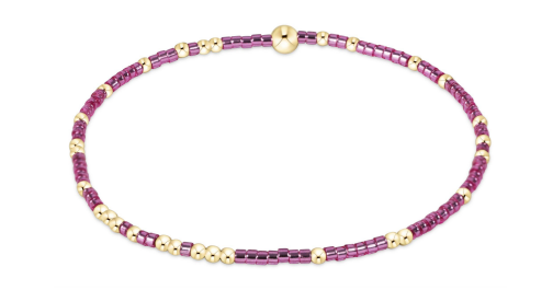 Enewton Hope Unwritten Bracelet in Pink Metallic