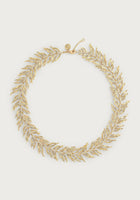 Anabel Aram Palm Leaves Necklace