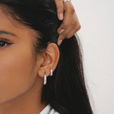 D. Louise Chubby Hoop Earring