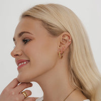 D. Louise Bamboo Hoop Earring