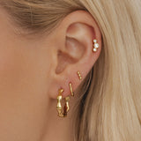 D. Louise Bamboo Hoop Earring