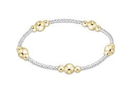 Enewton Purpose Gold 6mm Bead Bracelet - Mixed Metal