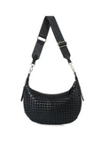 Haute Shore Rowe Sling Bag Woven in Jet