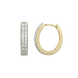 M. by Monte Luna Timeless Huggie Lab-Grown Diamond Hoop Earring