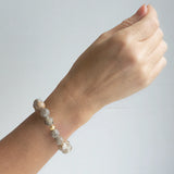Lenny and Eva Gemstone Bracelet in 10mm Feldspar