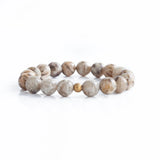 Lenny and Eva Gemstone Bracelet in 10mm Feldspar