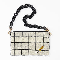 Ink + Alloy Elenor Martini + Caviar Beaded Bag