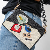 Ink + Alloy Elenor Martini + Caviar Beaded Bag