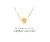Enewton 16" Necklace Gold - Signature Cross Gold