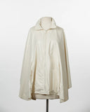 Rainraps Hooded Shiny Ivory SPORTYRAP | Sport Poncho