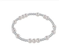 enewton Hope Unwritten Sterling 5mm Bead Bracelet with Pearl