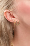 Kinsey Designs Sadie Wrap Hoop Chain Earring