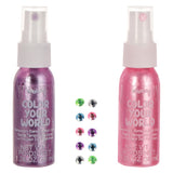 Iscream Sparkle Hair Color and Rhinestones
