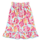 Bella Sleep and Spa - Spa Wrap in Spa Blue + Rose Floral