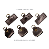 PurseN Jewelry Train Case in Black