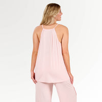 Faceplant Dreams Bamboo Tulip Tank in Pink