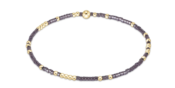 Enewton Hope Unwritten Bracelet in Taupe With A Twist