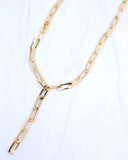Caroline Hill Clare Clip "Y" Necklace