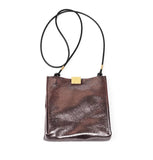 Daniella Lehavi Capri Crossbody in Pewter Pebbled