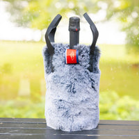 Pretty Rugged Rowling Fur Wine Bag