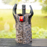 Pretty Rugged Rowling Fur Wine Bag