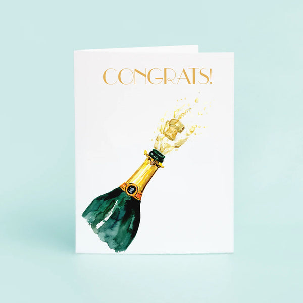 Taylor Paladino Box Set of Note Cards - Champagne Pop "Congrats"