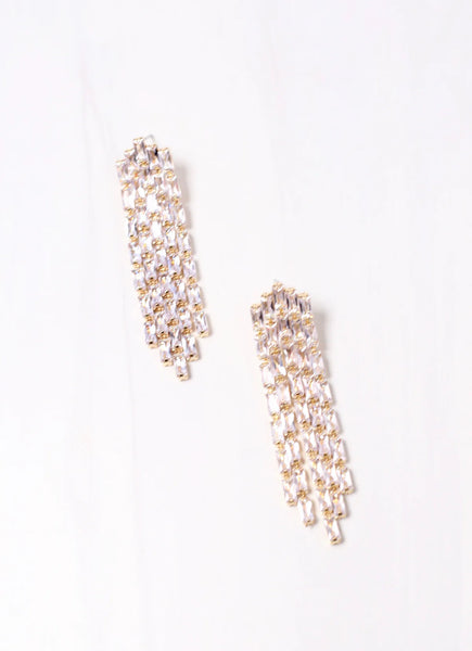 Caroline Hill Laurie CZ Drop Earring